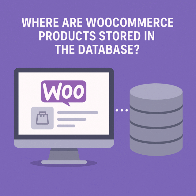 Where Are WooCommerce Products Stored in the Database?