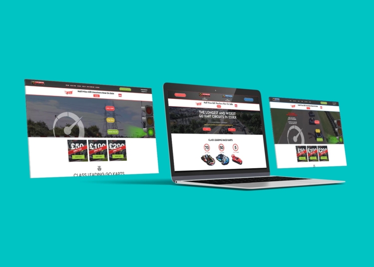 Case study featured image for Lakeside and Brentwood Karting