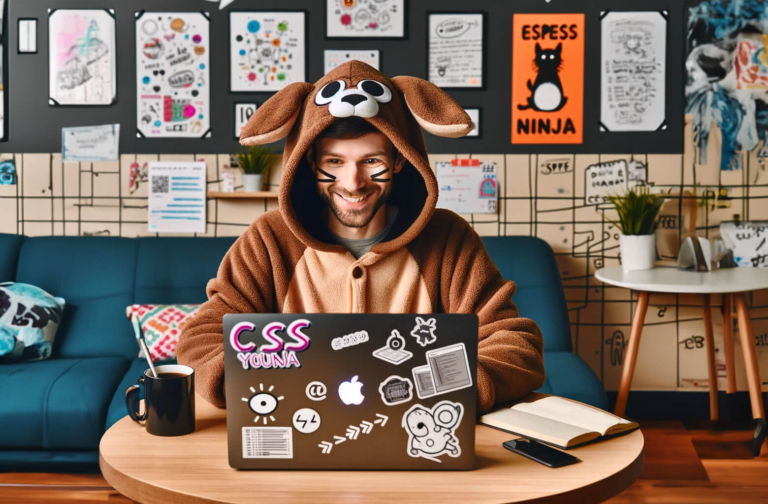 Graphic comparison between a freelance web developer and a web design agency, depicting icons representing a freelancer with a laptop and an agency team, alongside bulleted lists of their respective advantages for web projects.