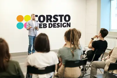 Corsto as a Key Speaker at a business improvement event.