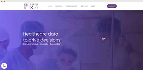 PurpleXtra website project preview